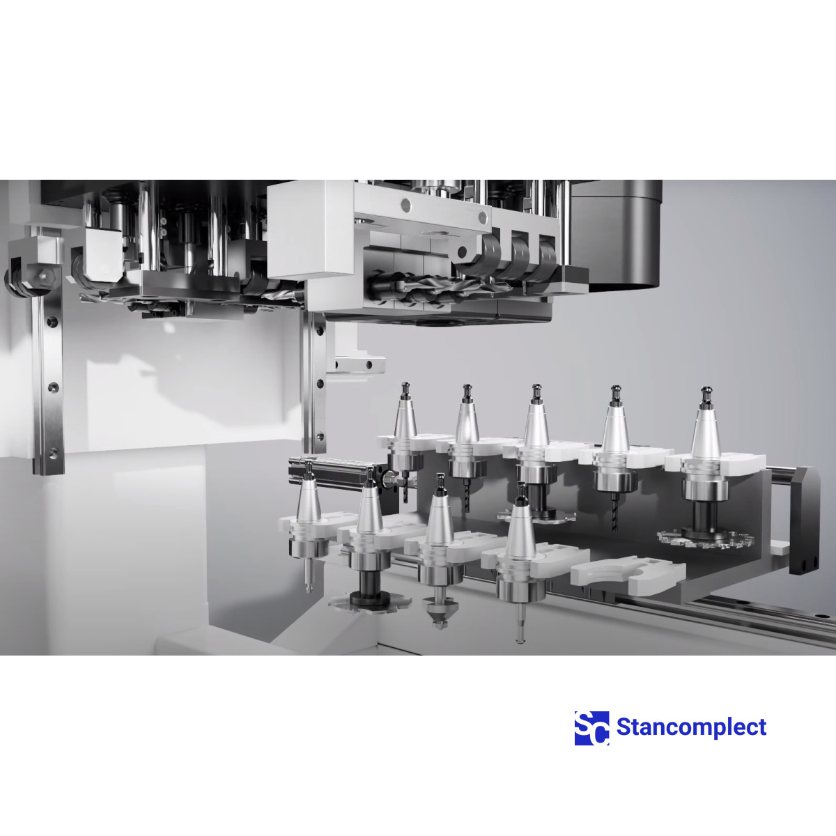 CNC Drilling Center KD-612G with C-Axis and Tool Changer